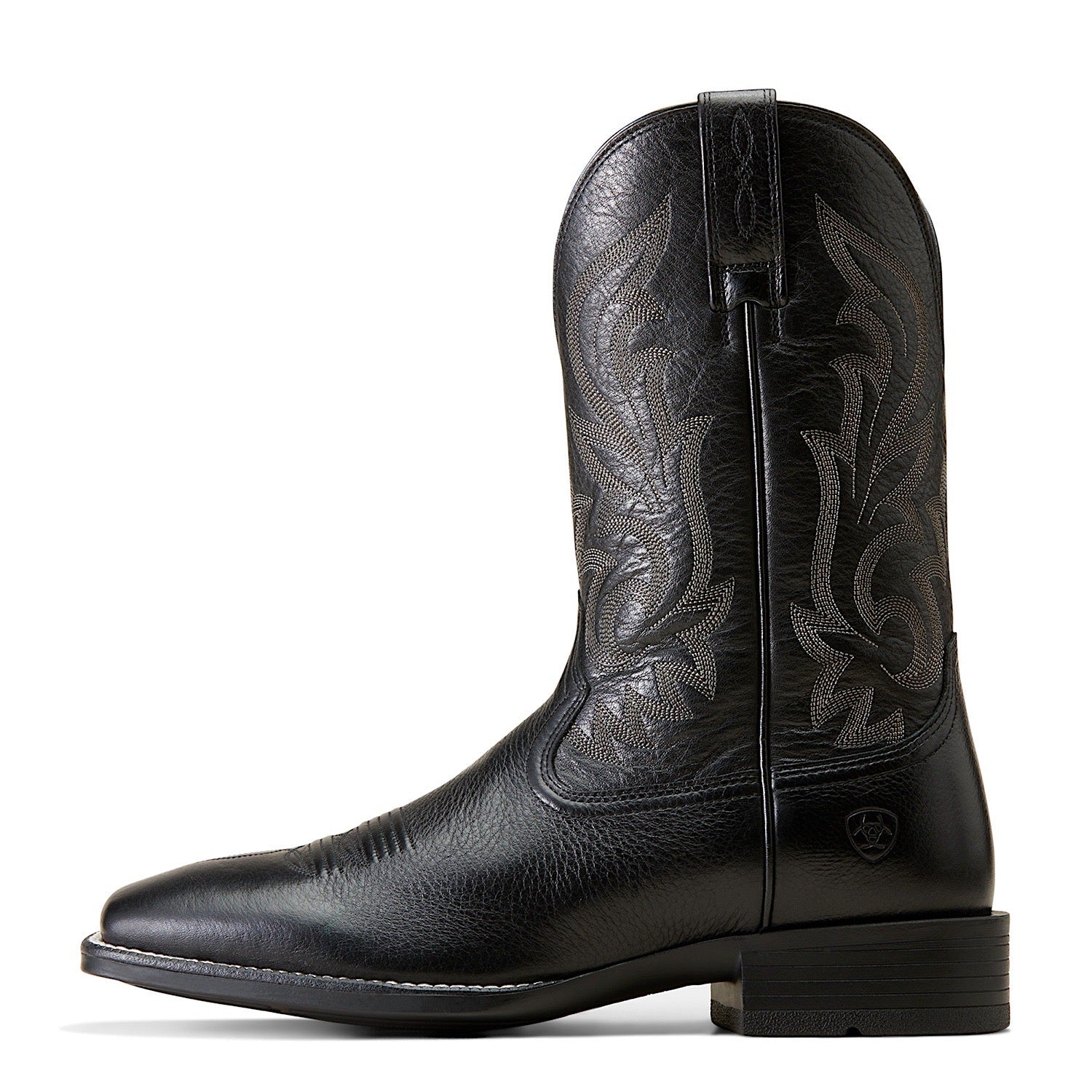 Ariat Mens Slim Zip Ultra Black Deertan