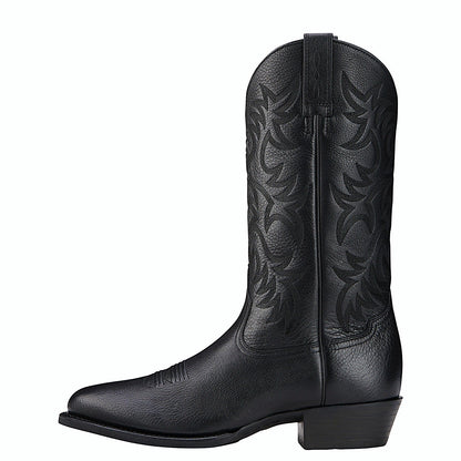 Ariat Men's Heritage Western R-Toe - Black
