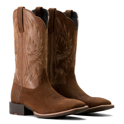 Ariat Men's Sport Rider Western Boot - Aged Smokehouse/Vintage Oak