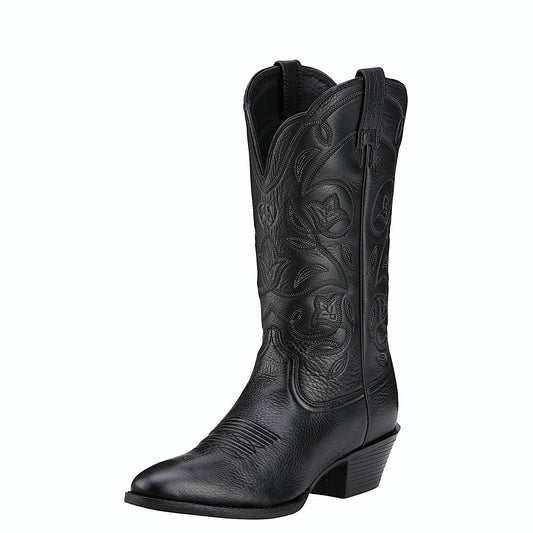 Ariat Women's Western R Toe - Black